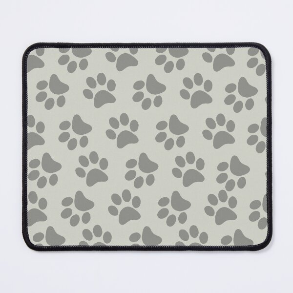 Item preview, dog footprints gray designed and sold by ZiphGames.
