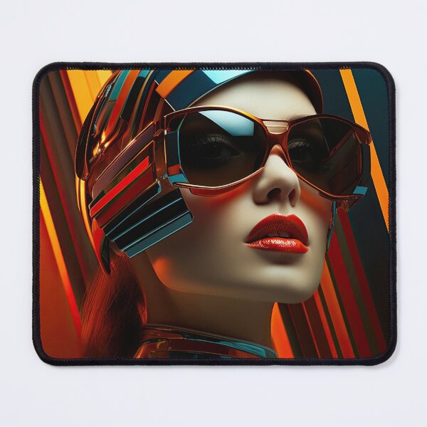 Item preview, Image of woman in futuristic outfit designed and sold by George van der Lee.