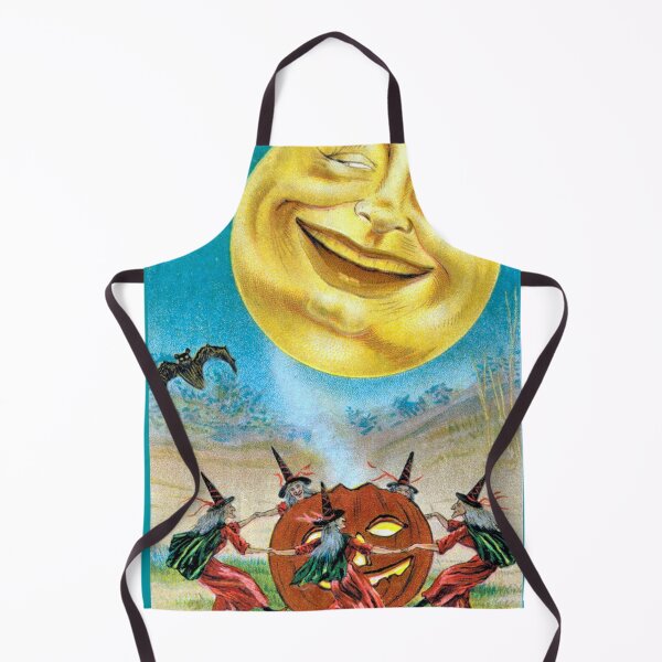Item preview, Witches Dancing Around A Jack-O-Lantern designed and sold by TheCornrCabinet.