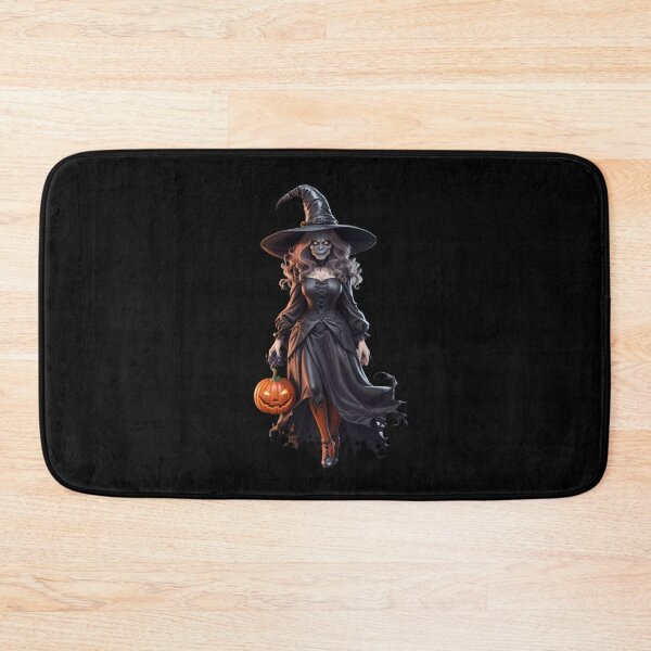 Item preview, Skull Face Halloween Creepy Witch designed and sold by SirenasWorld.