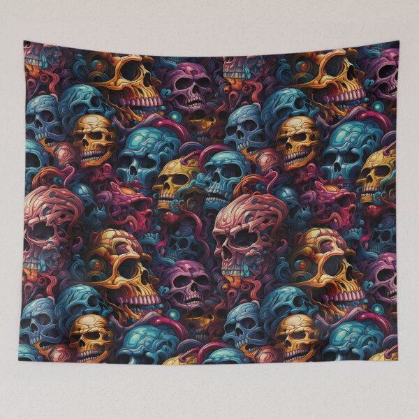 Item preview,  Graffiti Style Halloween Skulls 2 designed and sold by BOYWANDER67.