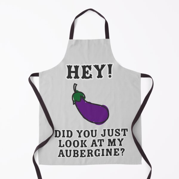 Item preview, Hey! Did you just look at my Aubergine? designed and sold by ClanRaeDesign.