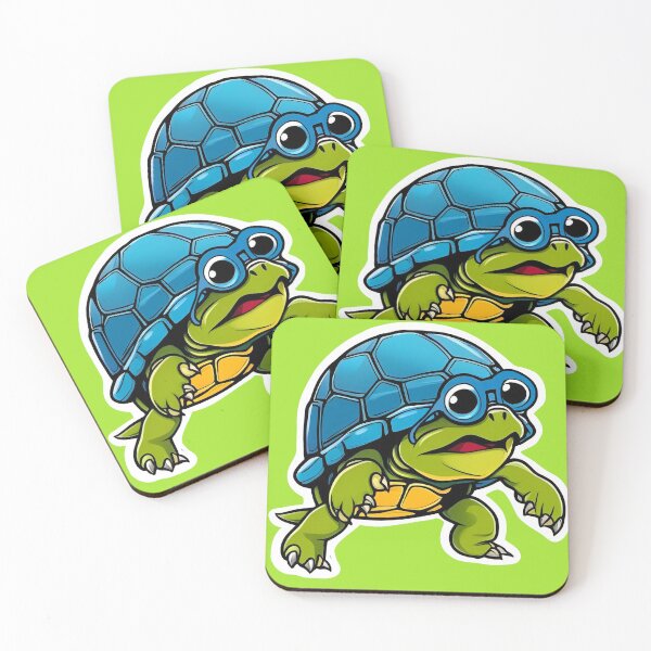 Item preview, Surprised Blue Turtle designed and sold by ArtfulDragoon.