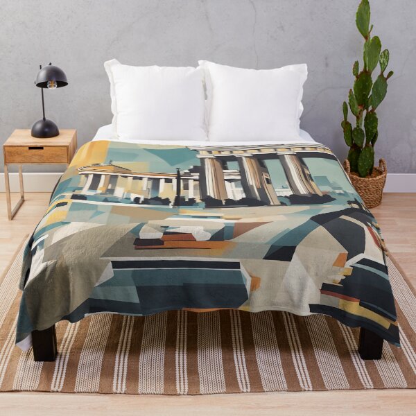 Item preview, Berlin Abstract Cityscape designed and sold by AIArtImpact.