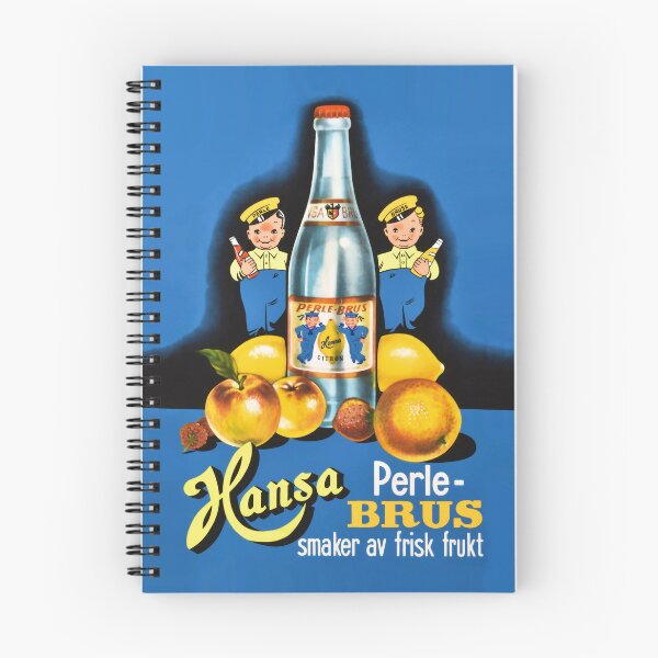 Item preview, Vintage Norwegian Soda Commercial Advertisement (1950s) designed and sold by TJHarr.