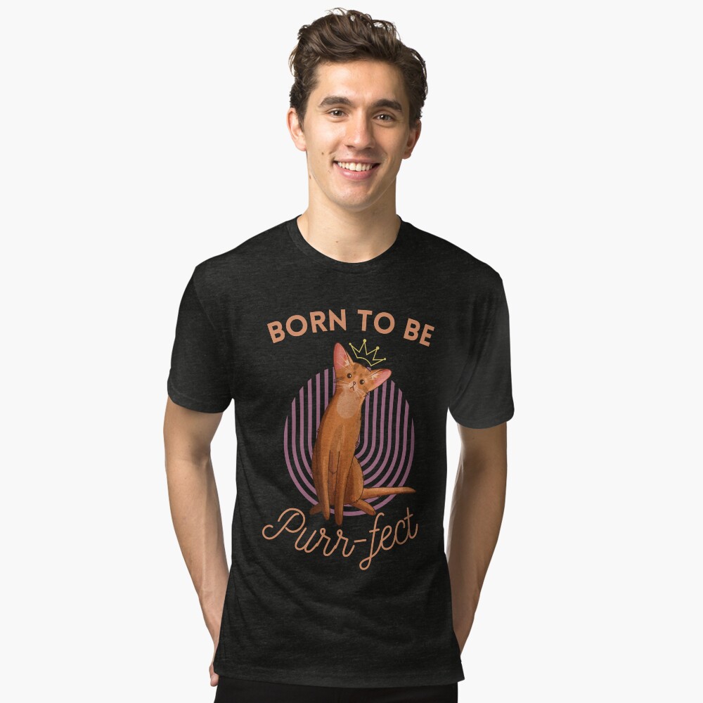 Item preview, Tri-blend T-Shirt designed and sold by FelineEmporium.