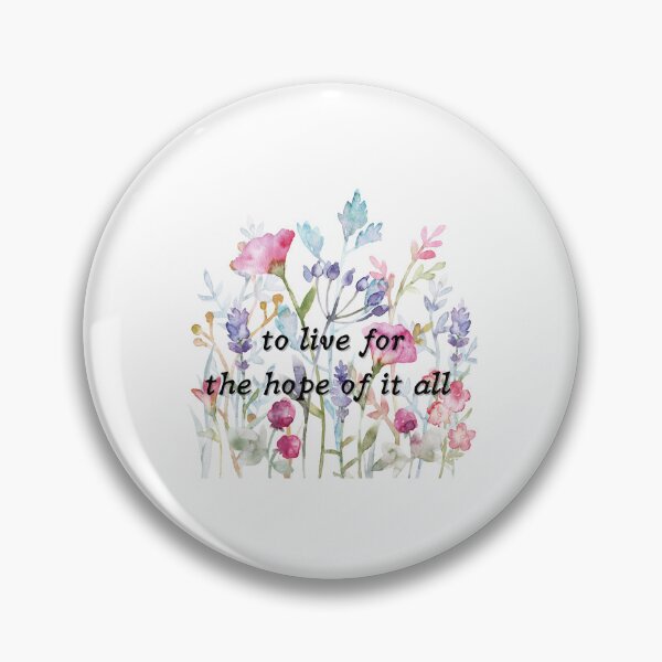 Item preview, August Lyrics - To Live For The Hope of It All designed and sold by AnnamariaDolan.
