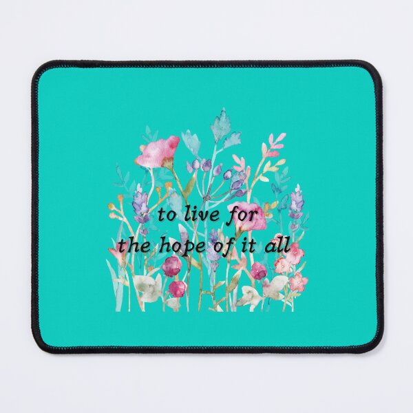 Item preview, August Lyrics - To Live For The Hope of It All designed and sold by AnnamariaDolan.