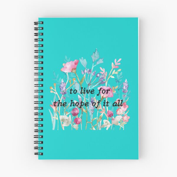 Item preview, August Lyrics - To Live For The Hope of It All designed and sold by AnnamariaDolan.