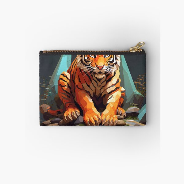 Item preview, "Blocky Tiger: Vibrant Pixel Art" designed and sold by Art-Vortex-fr.