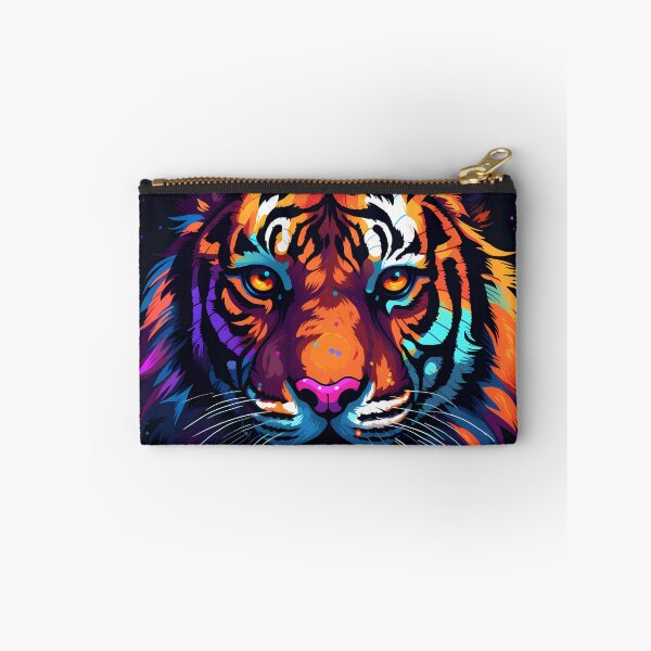Item preview, "Blocky Tiger: Vibrant Pixel Art" designed and sold by Art-Vortex-fr.