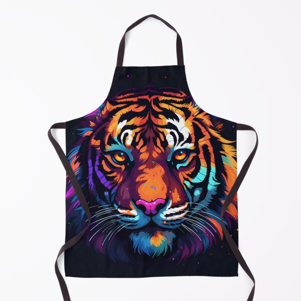 Item preview, "Blocky Tiger: Vibrant Pixel Art" designed and sold by Art-Vortex-fr.