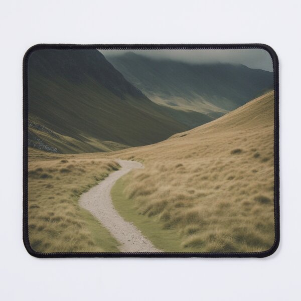 Item preview, Lake District Mountain Path designed and sold by AIArtImpact.