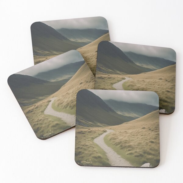 Item preview, Lake District Mountain Path designed and sold by AIArtImpact.
