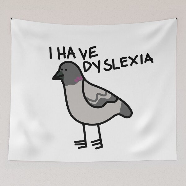 Item preview, Dyslexic pigeon designed and sold by HummingGhost.