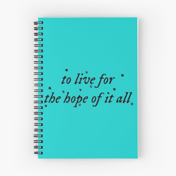 Item preview, To live for the hope of it all august designed and sold by AnnamariaDolan.