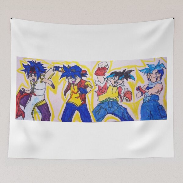 Item preview, Beyblade characters color Art designed and sold by MubaraksArt.