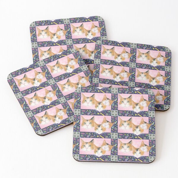 Item preview, Cool 90s Calico Cats designed and sold by maxscot.