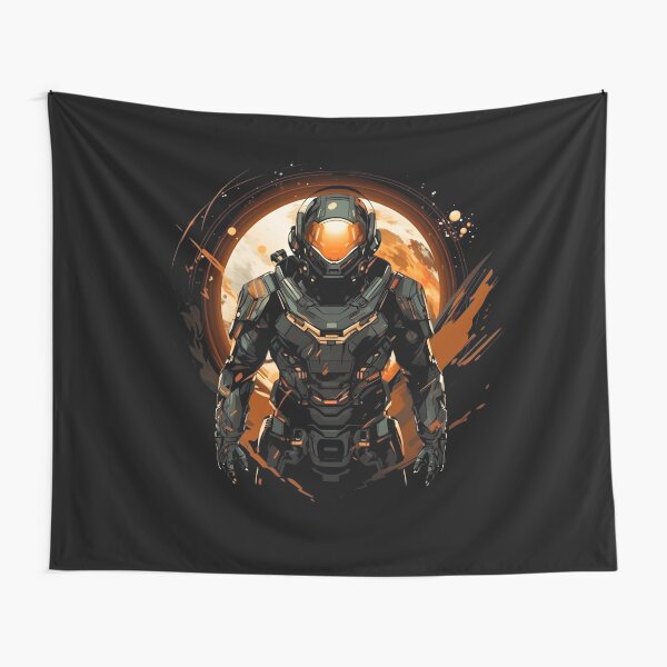 Item preview, Martian Marine - Mars - Sci-fi designed and sold by Fenay Designs.