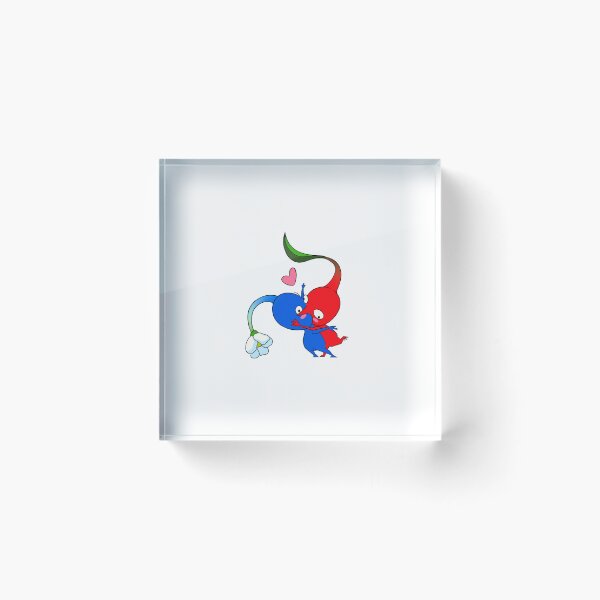Item preview, Blue and Red Pikmin Kiss designed and sold by Jacob Animations.