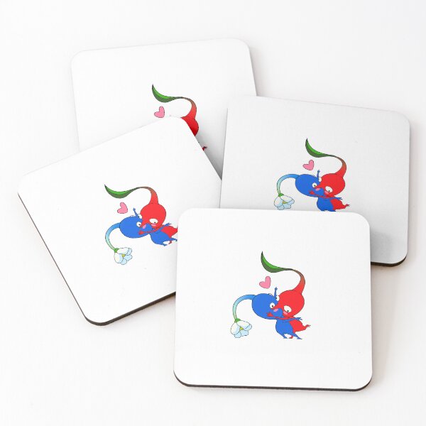 Item preview, Blue and Red Pikmin Kiss designed and sold by Jacob Animations.