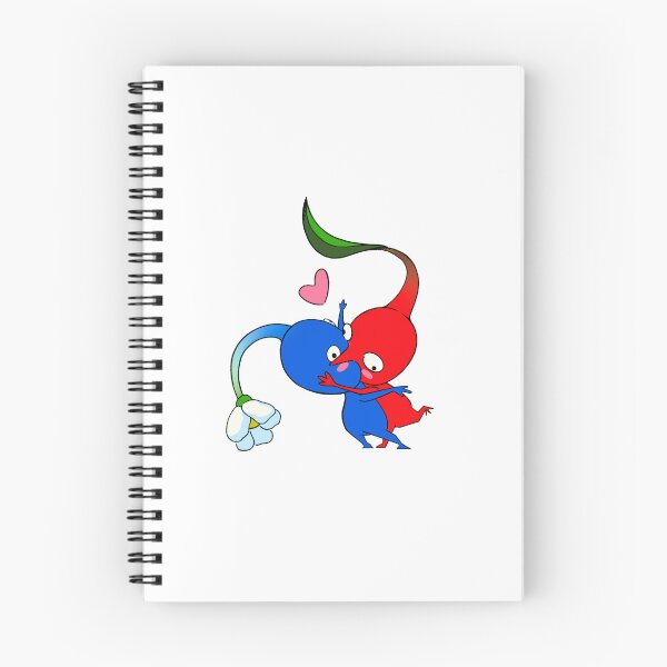 Item preview, Blue and Red Pikmin Kiss designed and sold by Jacob Animations.