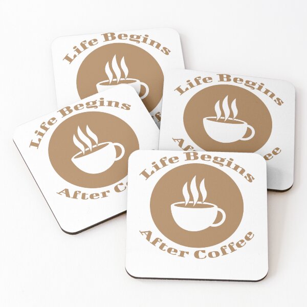 Item preview, Life Begins After Coffee designed and sold by FarDesign.