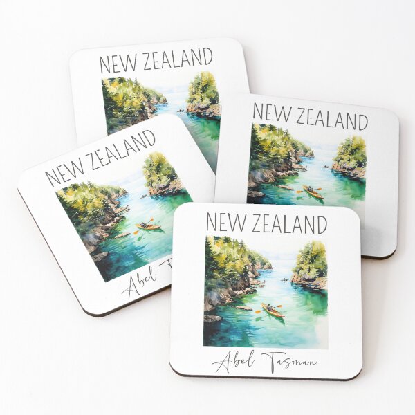 Item preview, Watercolor Design of Abel Tasman National Park - New Zealand designed and sold by Sketch-Shack.