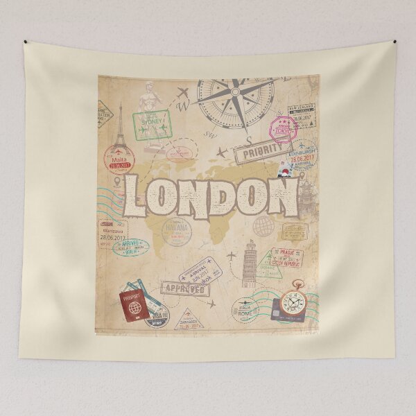 Item preview, Walking around the world and discovering London designed and sold by studio468.