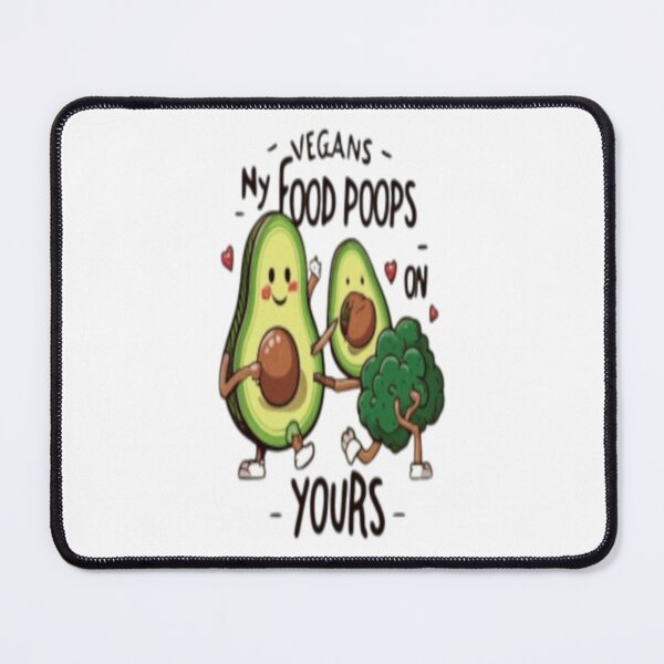 Item preview, vegans my food poops on yours designed and sold by Y2AA.
