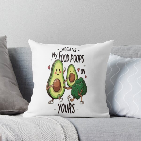 Item preview, vegans my food poops on yours designed and sold by Y2AA.