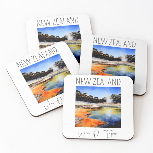 Item preview, Watercolor Design of Wai-O-Tapu Thermal - New Zealand designed and sold by Sketch-Shack.
