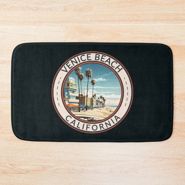 Item preview, Venice Beach California Travel Art Badge designed and sold by KrisSidDesigns.
