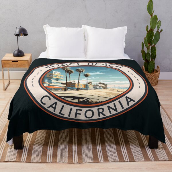 Item preview, Venice Beach California Travel Art Badge designed and sold by KrisSidDesigns.