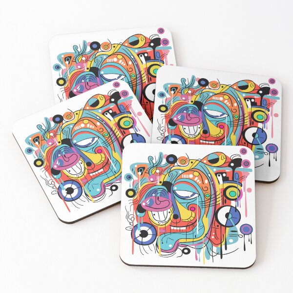 Item preview, Colorful doodles  designed and sold by Mashusha-art.