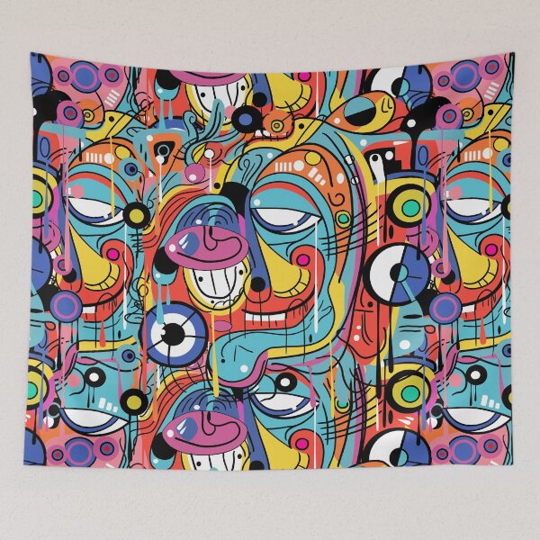 Item preview, Colorful doodles  designed and sold by Mashusha-art.