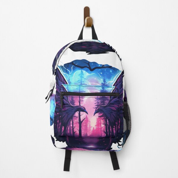 Item preview, Birds in the wild, AI graphic, birds in the forest, a lightning night designed and sold by BeatyinChaos.