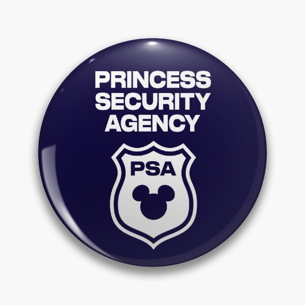 Item preview, Princess Security Agency Badge designed and sold by ECWDesigns.