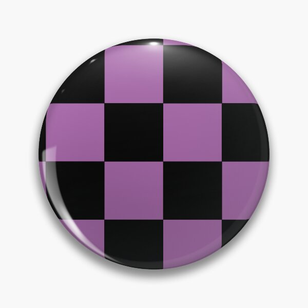 Item preview, Purple and Black Checkerboard Pattern designed and sold by ValeriesGallery.