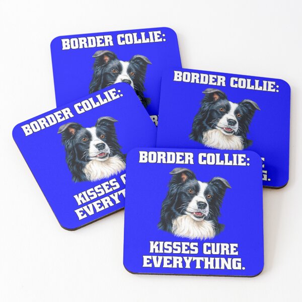 Item preview, Border Collie Dog Owner Border Collie: Kisses Cure Everything designed and sold by fantasticdesign.
