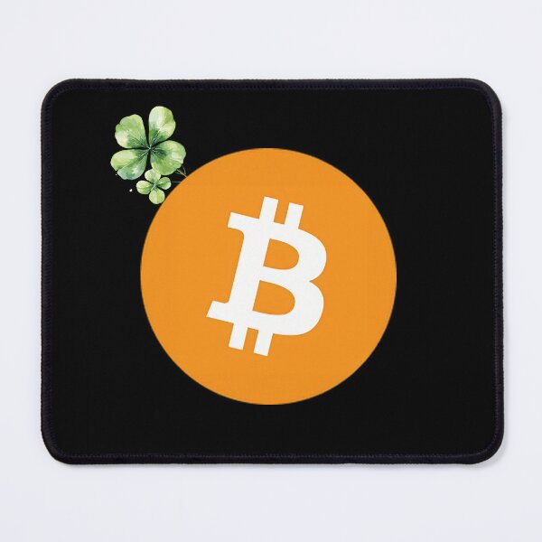 Item preview, Bitcoin with shamrock designed and sold by letters04.