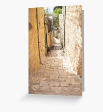 Stone Stairways Greeting Card