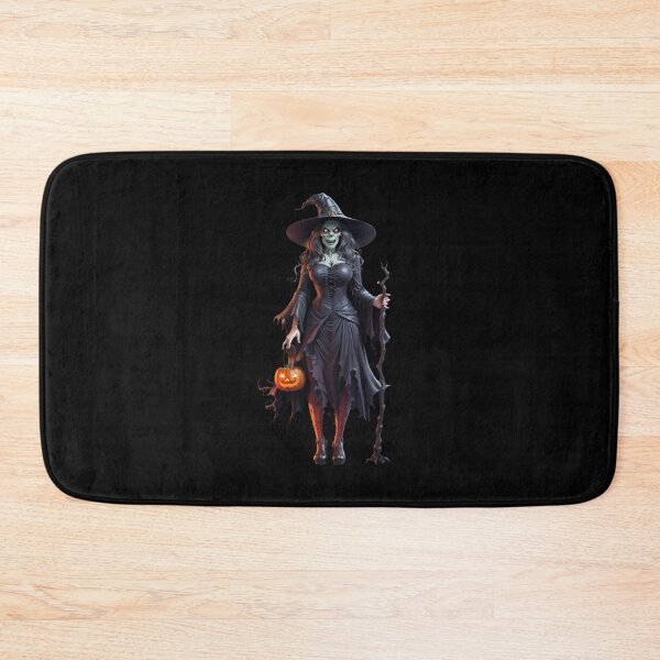 Item preview, All Hallows Eve Zombie Witch Goes Trick-or-Treating designed and sold by SirenasWorld.
