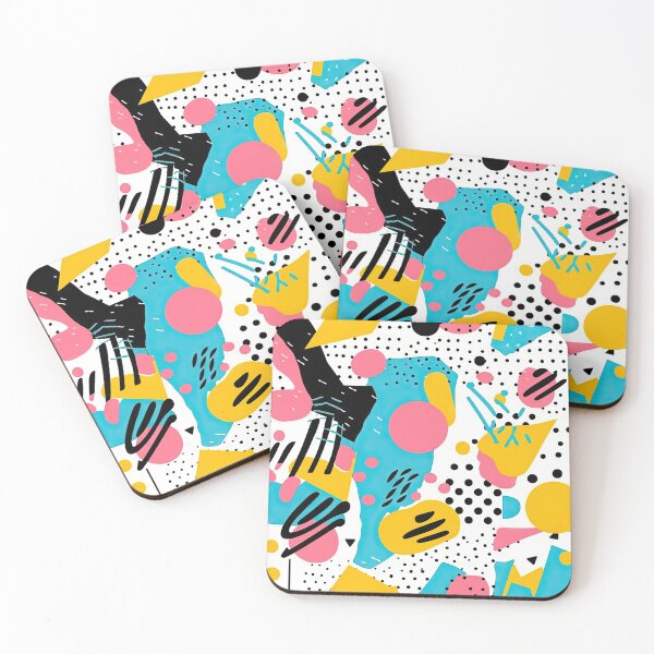 Item preview, Retro 80s and 90s Pop Memphis Pattern designed and sold by AeonAcademy.