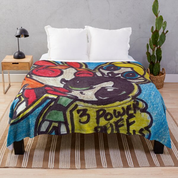 Item preview, Powerpuff Girls cartoon color Art  designed and sold by MubaraksArt.