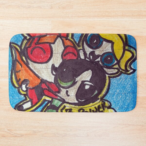 Item preview, Powerpuff Girls cartoon color Art designed and sold by MubaraksArt.