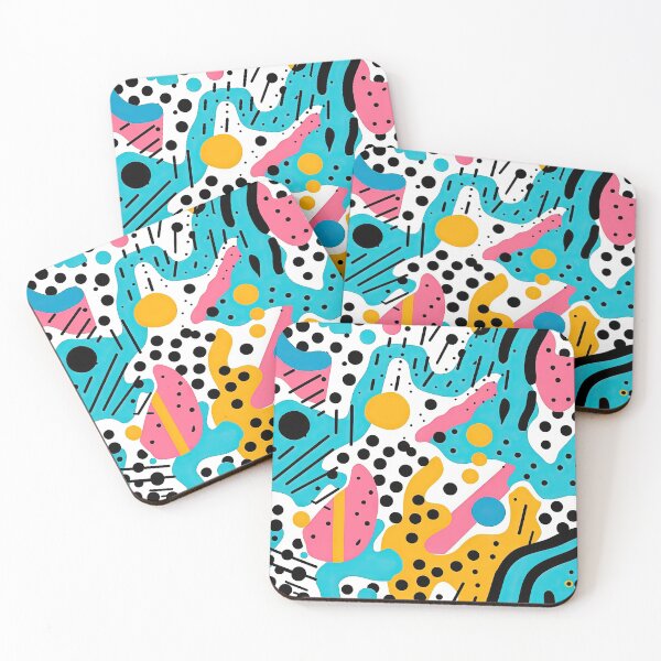 Item preview, 80s and 90s Retro Pop Pattern designed and sold by AeonAcademy.