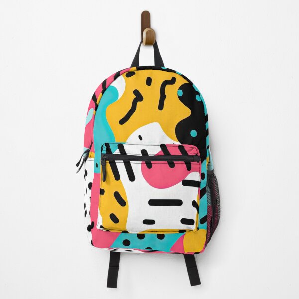Item preview, Funky 80s and 90s Nostalgia Pop Pattern designed and sold by AeonAcademy.