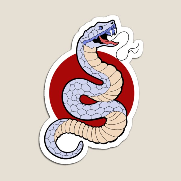 Item preview, Big red snake designed and sold by TaluART.