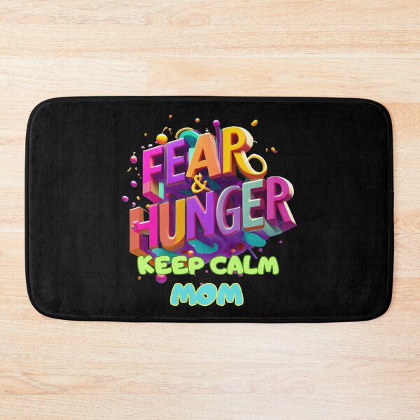 Item preview, FEAR HUNGER KEEP CALM MOM, FAMILY, MOM, DAD, GIFT, PYJAMAS designed and sold by carlos crane.